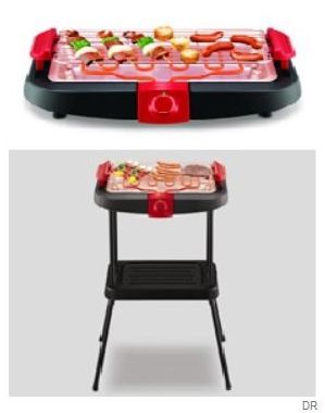 Rappel produit INCONNUE / CARREFOUR HOME chez CARREFOUR  Barbecue Electrique de Table /  Barbecue Electrique sur Pieds  *De table:HBG818-13 (HA690)Gencod : 3 609 232 544 091*Sur pieds Carrefour HomeHBGS818-13 (HA690-1)Gencod: 3 609 232 544 107