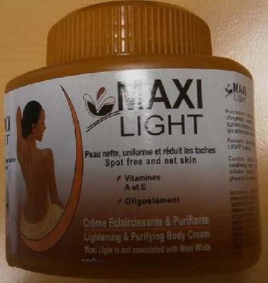 Rappel produit MAXI LIGHT Crme Eclaircissante et Purifiante GPS P: 07/11 D132869 'k'