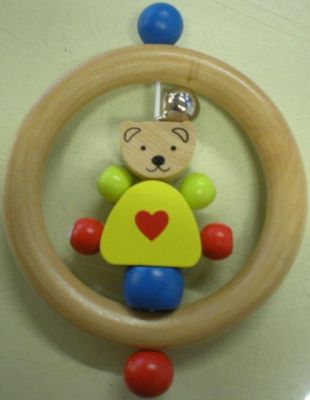 Rappel produit INCONNUE chez NOZ Hochet en Bois Fournisseur: W071013 NOZ: 8681413
