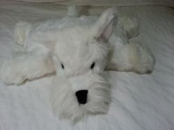 Rappel produit DREAMS JOUET Coussin Bouillotte ''Westie'' HD17-002Code EAN: 5060014154699