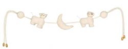 Rappel du produit TROUSSELIER Chane de Berceau Boulier Hochet  Moutons V1500 02