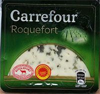 Rappel produit CARREFOUR Roquefort 150g Commercialis dans le rayon Libre service Code Barre: 3 560 070 046 775Identifiant: FR 12.203.022CE