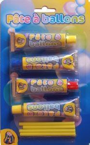 Rappel produit POTENTIER SAS Blister 4 Tubes de Pte  Ballons BIM9889 code-barres : 3760037698898BIM9309code-barres : 3286410018454EMC07135 code-barres : 3222474607135