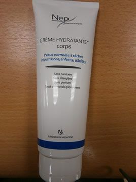 Rappel produit NEP Crme Hydratante Corps Tube de 250 ml TY18850Code-barres: 3 401 596 930 455