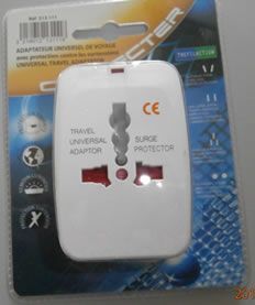 Rappel produit TREFILACTION Adaptateur Universel de Voyage Code barre: 3218012131118