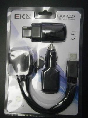 Rappel produit EKA Chargeur USB Secteur / allume-cigare