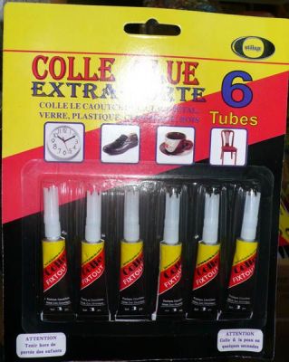 Rappel produit FIXTOUT Colle Glue Extra Forte 6 tubes