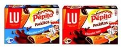 Rappel produit LU Pepito Pockitos - Chocolat au lait /  Chocolat noir- En botes carton  de 295 grammes contenant 10 sachets- Commercialises  partir du 4 mars 2015 en rseau de grande distribution 