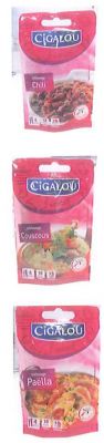 Rappel produit CIGALOU chez INTERMARCHE Mlange pour Chili Mexicain / Mlange pour Couscous / Mlange pour Palla  ***Mlange pour Chili Mexicain 20 gEAN 13: 3 250 390 510 123Code emballeur: EMB 07055DLUO: 04/07 -  08/07 -  25/08 - 23/09 - 24/09/2015Tous les lots***Mlange pour Couscous 20 gEAN 13: 3 250 390 510 154Code emballeur: EMB 07055DLUO: 18/11 -  09/12 - 10/12/2015Tous les lots***Mlange pour Palla 30 gEAN 13: 3 250 390 510 130Code emballeur: EMB 07055DLUO: 16/10 - 17/10 - 20/10 - 06/11/2015Tous les lots