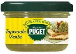 Rappel produit PUGET Tapenade Verte EAN: 3265477928005