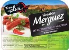 Rappel produit TENDRE ET PLUS Vritables Merguez Par paquet de 4 - 6 - 12 - 18 merguez Code-barres/EAN : 3 265 980 780 510 (x 4) 3 265 980 780 527 (x 6)3 265 980 780 541 (x12) 3 265 980 780 558 (x18)N identification vtrinaire: FR 51.649. 002