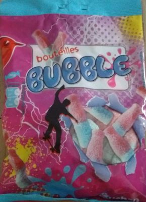 Rappel produit AUCHAN Bonbons Bouteilles Bubble EAN: 3596710347544